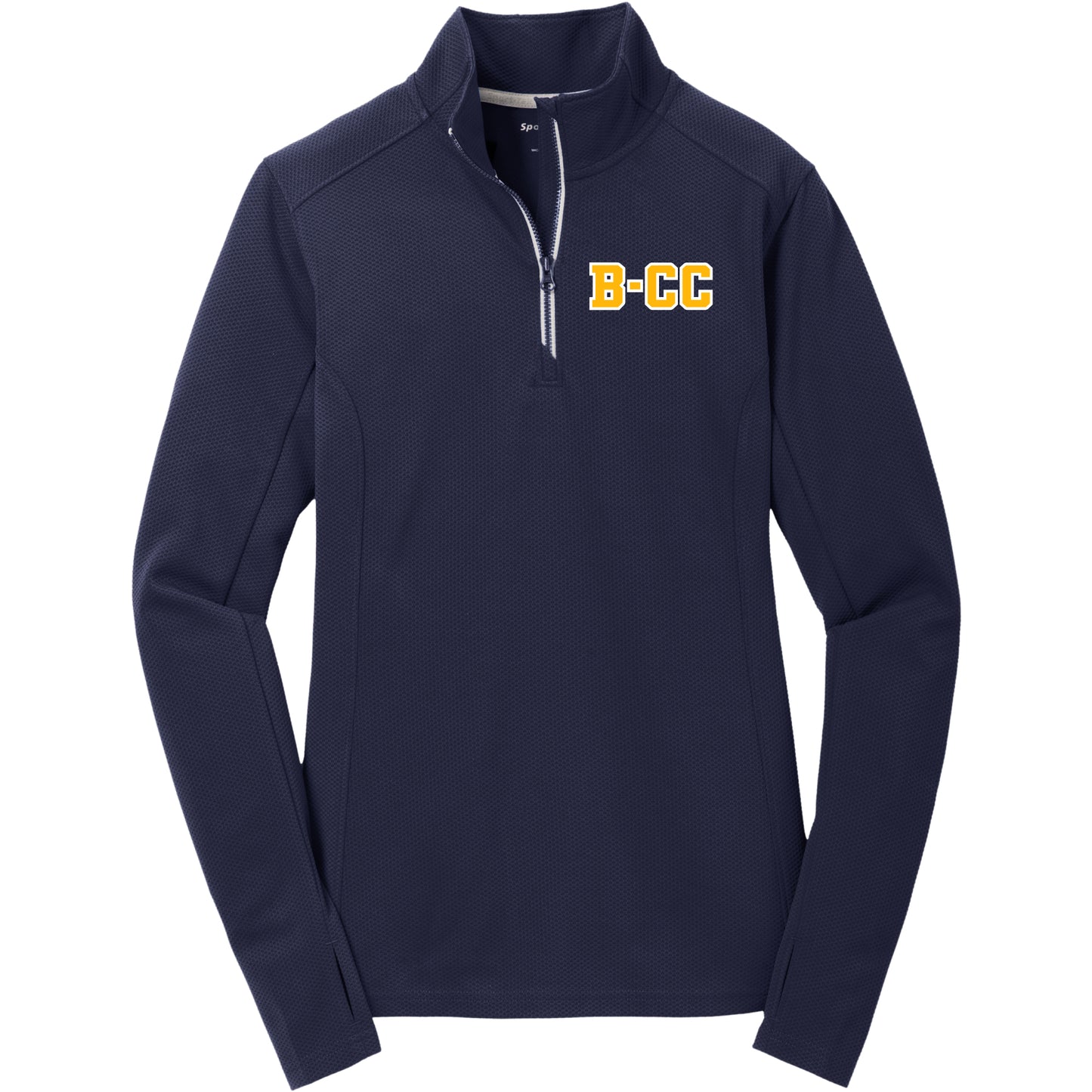 Quarter-Zip Women's Textured Pullover
