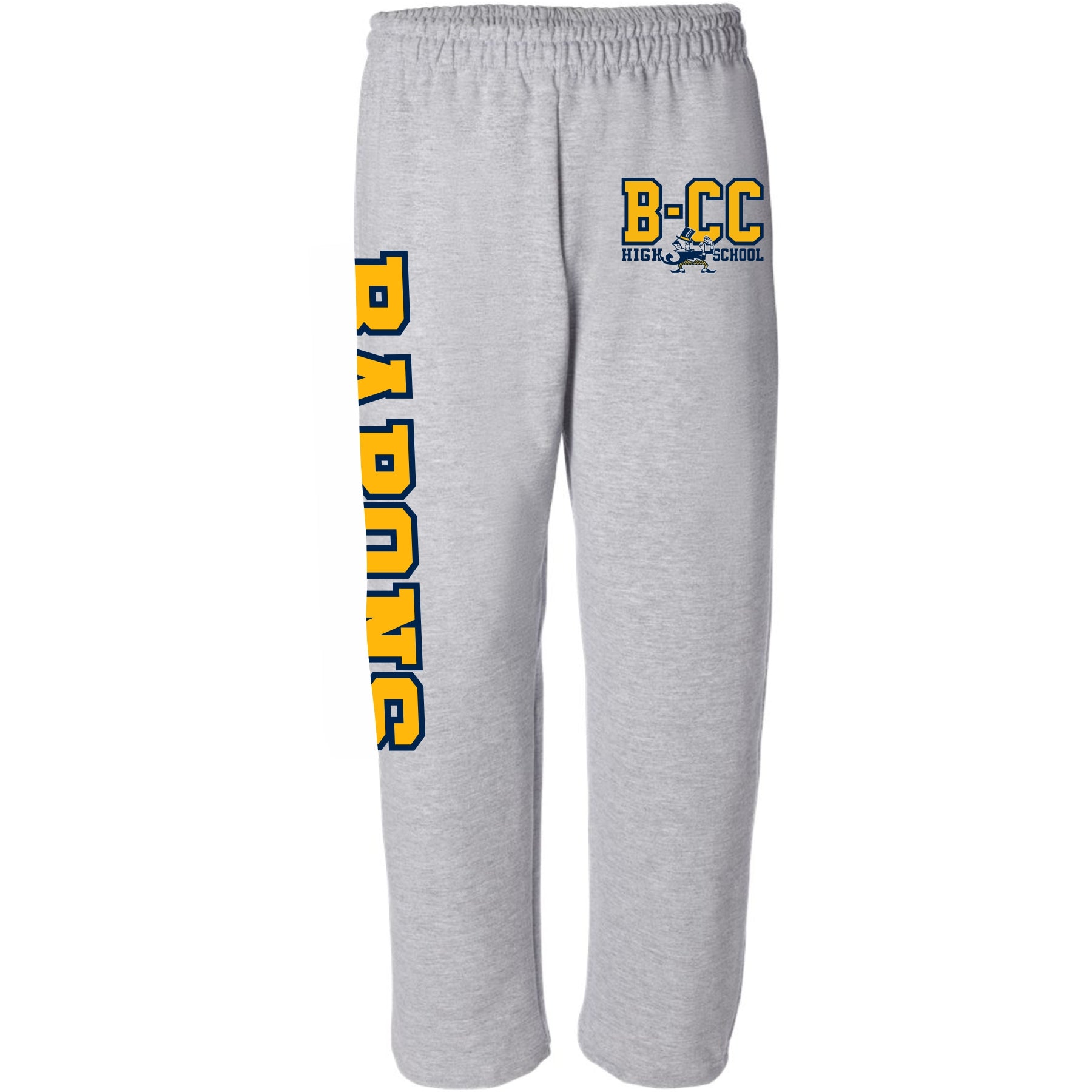 Sweatpants (Open Bottom) - DISCONTINUED DESIGN – B-CC High School Sports  Boosters
