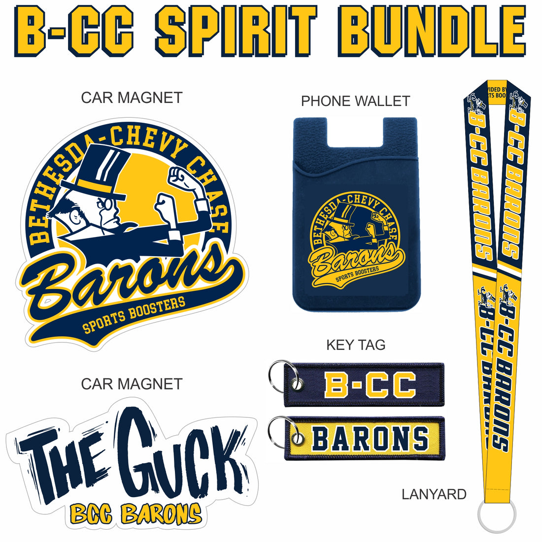 B-CC Spirit Bundle – B-CC High School Sports Boosters