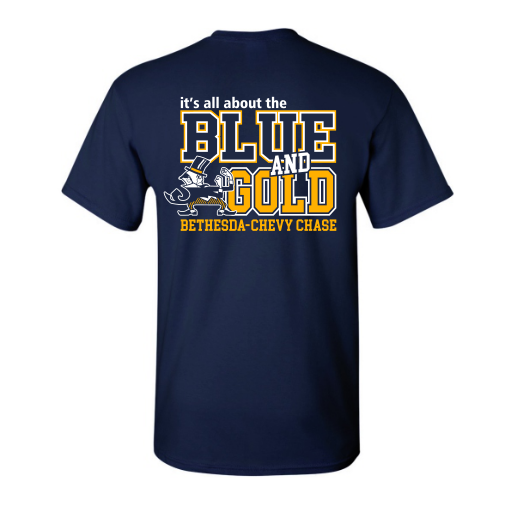 B-CC All About the Blue & Gold Tee Short Sleeve Tee