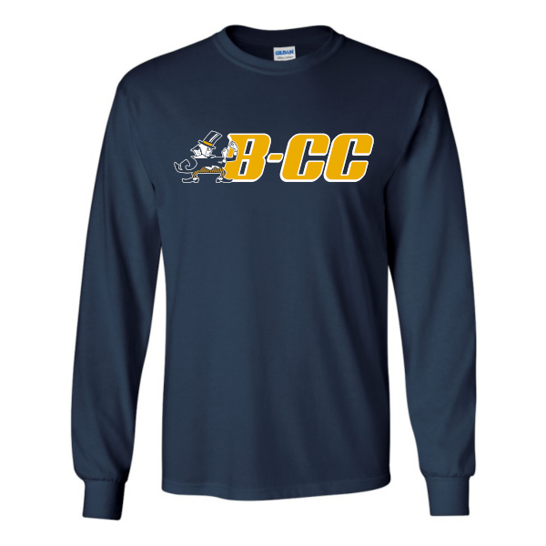 B-CC Slant Long Sleeve Tee - DISCONTINUED DESIGN